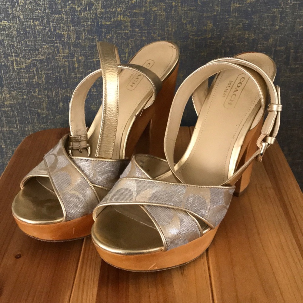 SOLD Coach heels